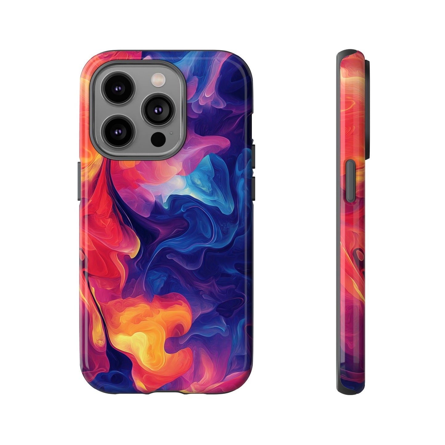 Cosmic Bloom – Abstract Vortex  Phone Case for iPhone, Samsung & Pixel