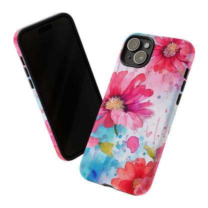 Watercolor Bloom Floral Mobile Case