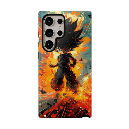 Mini Warrior Rage | Chibi Power Surge Phone Case for iPhone, Samsung & Pixel