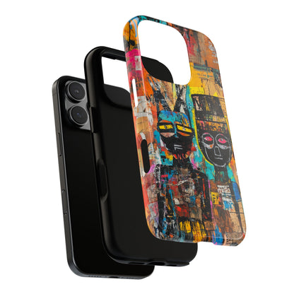 Jean-Michel Basquiat Phone Case – Street Art Phone Cover - iPhone, Samsung & Google Pixel Cover - Artistic Painting Case,  Art Lover Gift