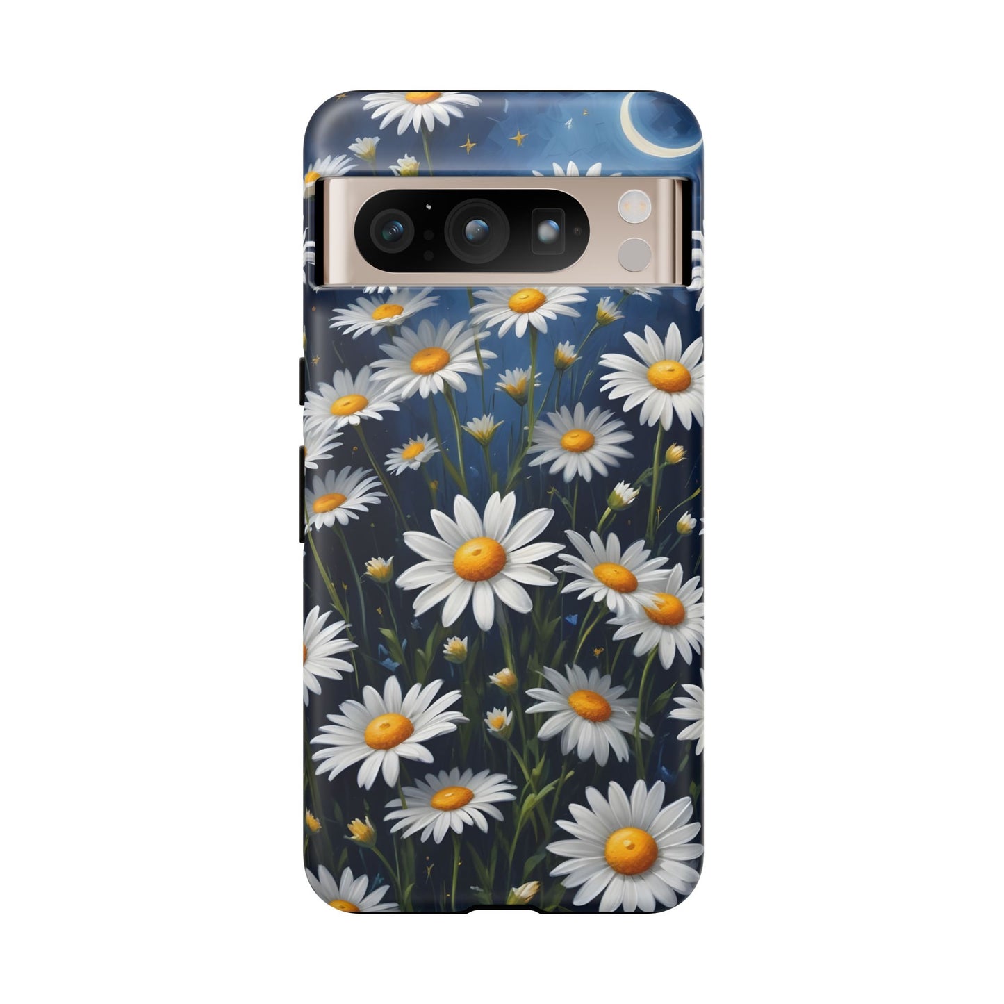 Witchy Daisy Flowers Phone Case Vintage Botanical Cover
