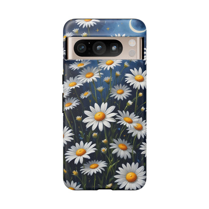 Witchy Daisy Flowers Phone Case Vintage Botanical Cover