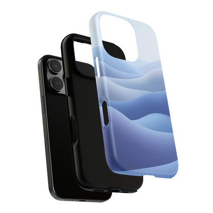 Intricate Abstract Wavy Landscape phone case