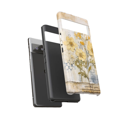 Vintage Botanical Floral Mobile Case