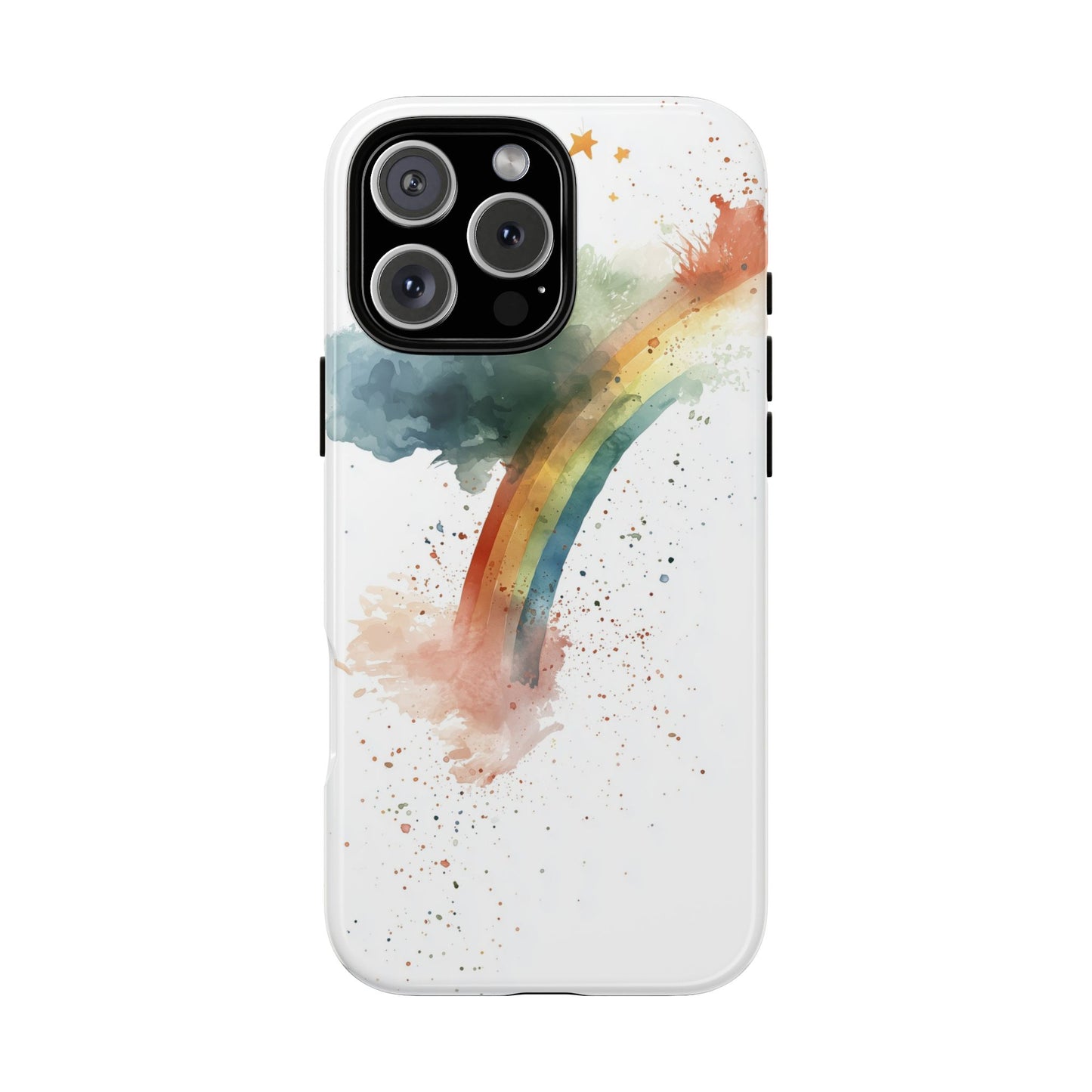 Mystic Splash Rainbow Watercolor Phone Case for iPhone, google Pixel & Samsung