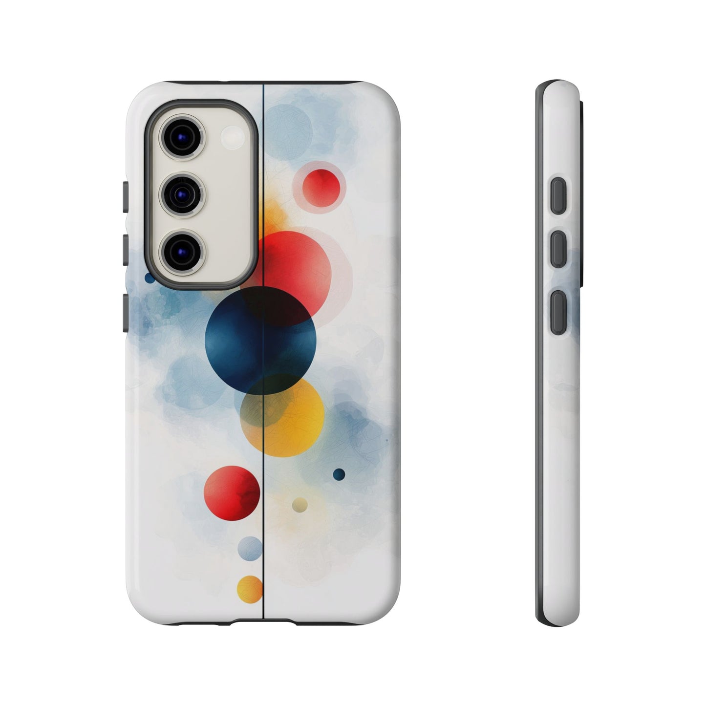 Celestial Balance – Watercolor Abstract Phone Case for iPhone, Samsung & Pixel