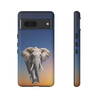 Celestial Elephant Mobile Cover – Dreamy Night Sky Aesthetic