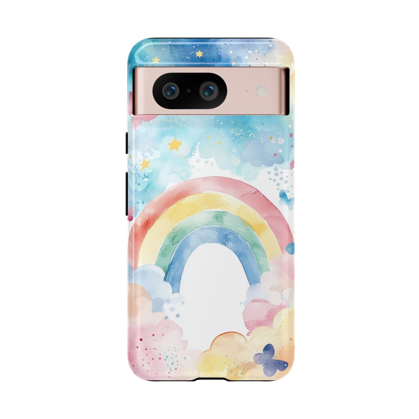 Mystic Splash Rainbow Watercolor Phone Case for iPhone, google Pixel & Samsung