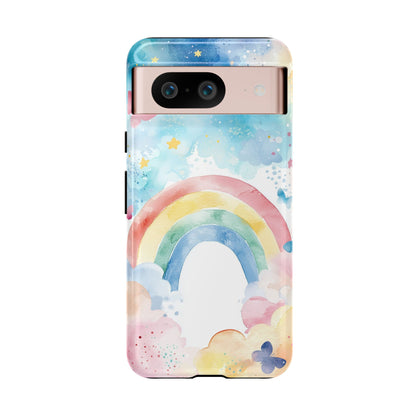 Mystic Splash Rainbow Watercolor Phone Case for iPhone, google Pixel & Samsung