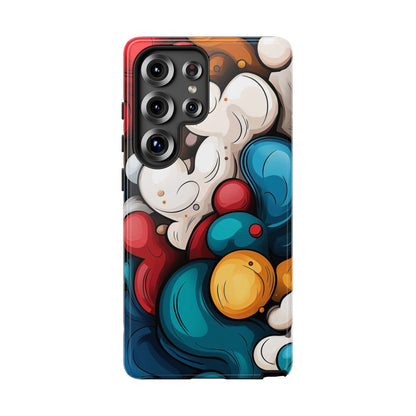 Color Burst – Bold Abstract Bubble Phone Case for iPhone, Samsung & Pixel