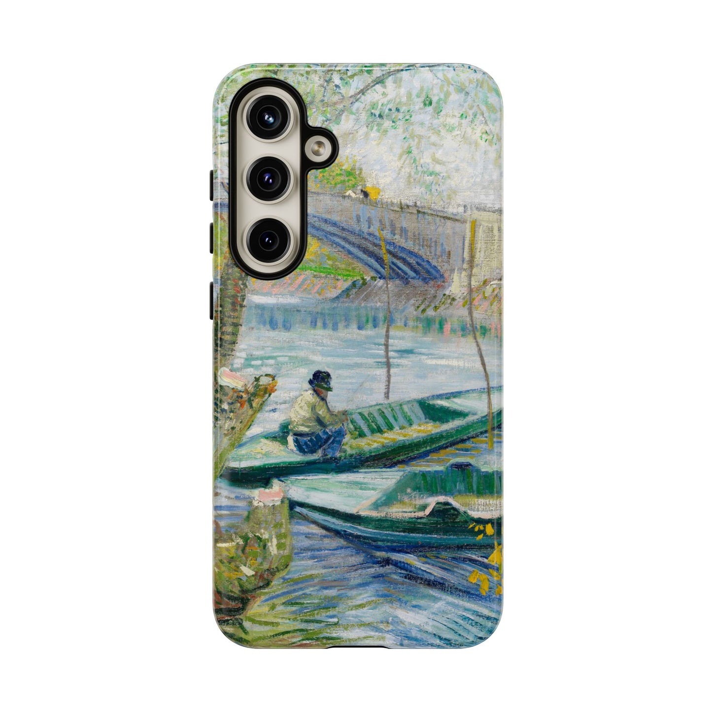Vincent Van Gogh Fisherman Painting Phone Case - Art Case for iPhone, Samsung & Google Pixel