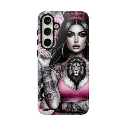 Queen of the Jungle – Regal Tattooed Goddess Mobile Cover