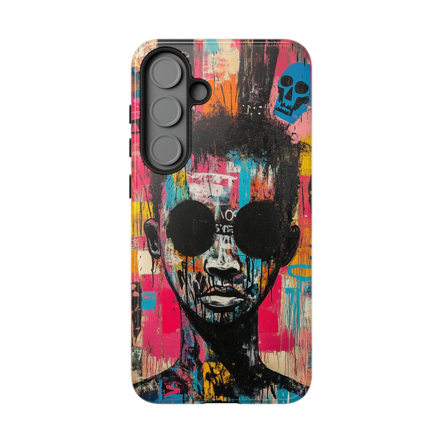 Basquiat Street Art Phone Case – Artistic Phone Protection - iPhone, Samsung & Google Pixel Cover - Artistic Painting Case,  Art Lover Gift