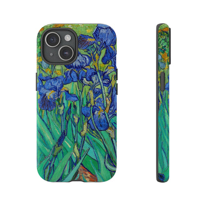 Van Gogh Irises Phone Case - iPhone, Samsung, Pixel Cover - Artistic Floral Case - Van Gogh Art Gift - Aesthetic Phone Case