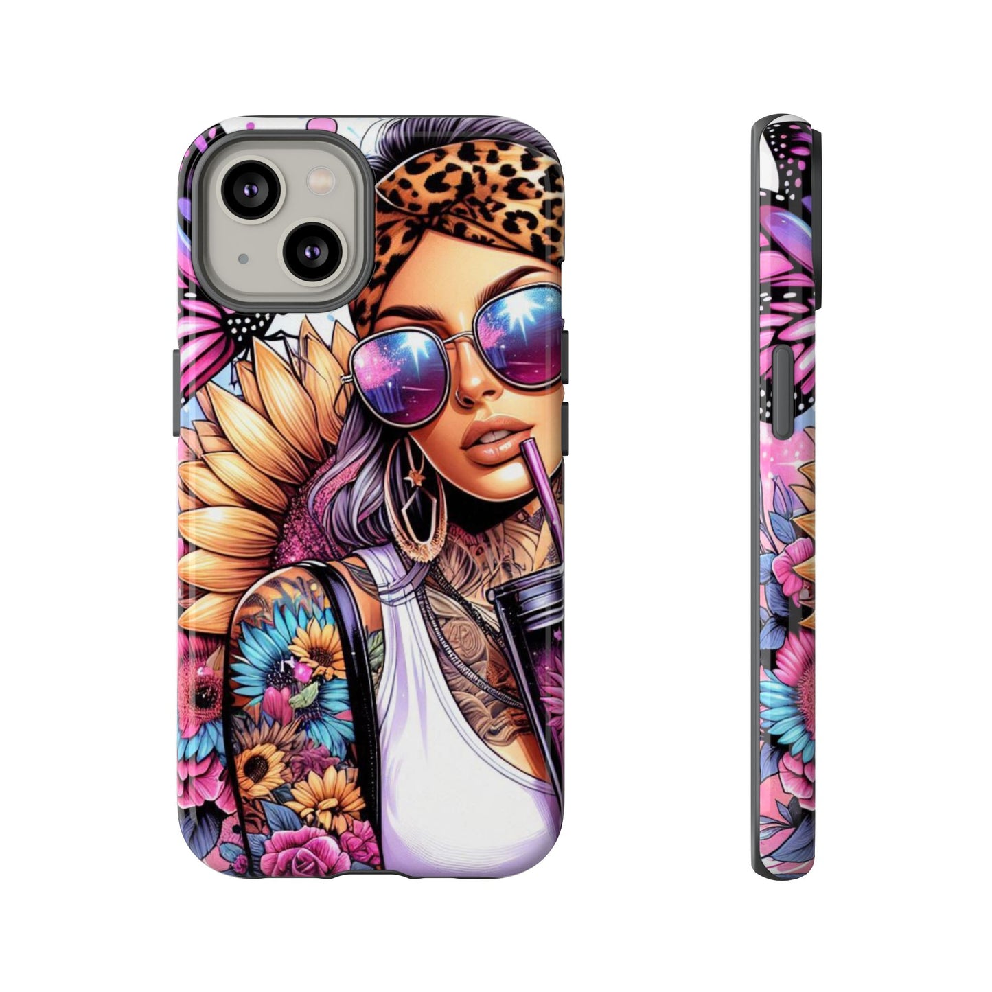 Boho Summer Vibes – Floral Chic & Butterfly Aesthetic Mobile Cover