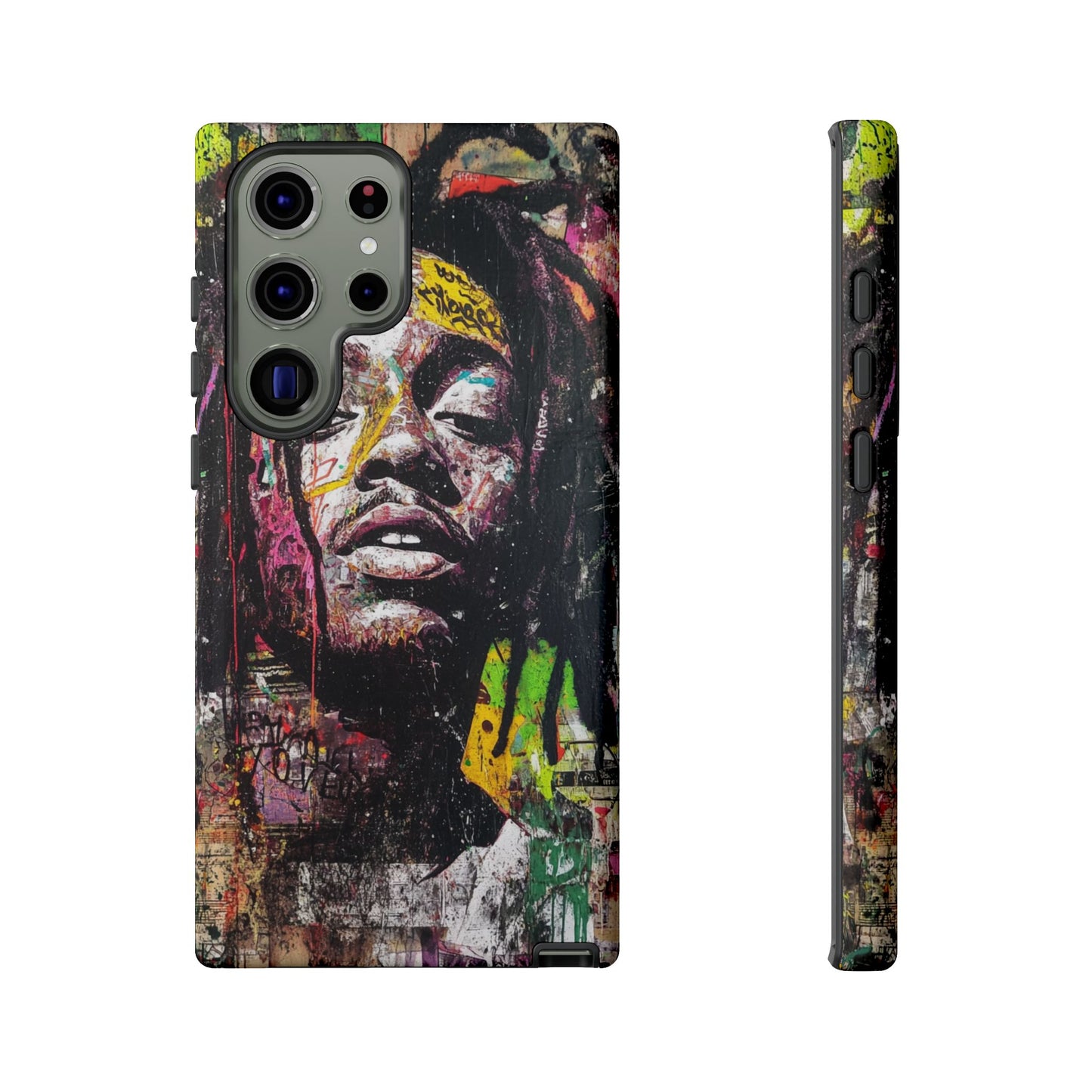 Basquiat Art iPhone Case – Bold, Graffiti-Inspired Street Art Cover - iPhone, Samsung & Google Pixel Cover - Artistic Painting Case, Art Lover Gift