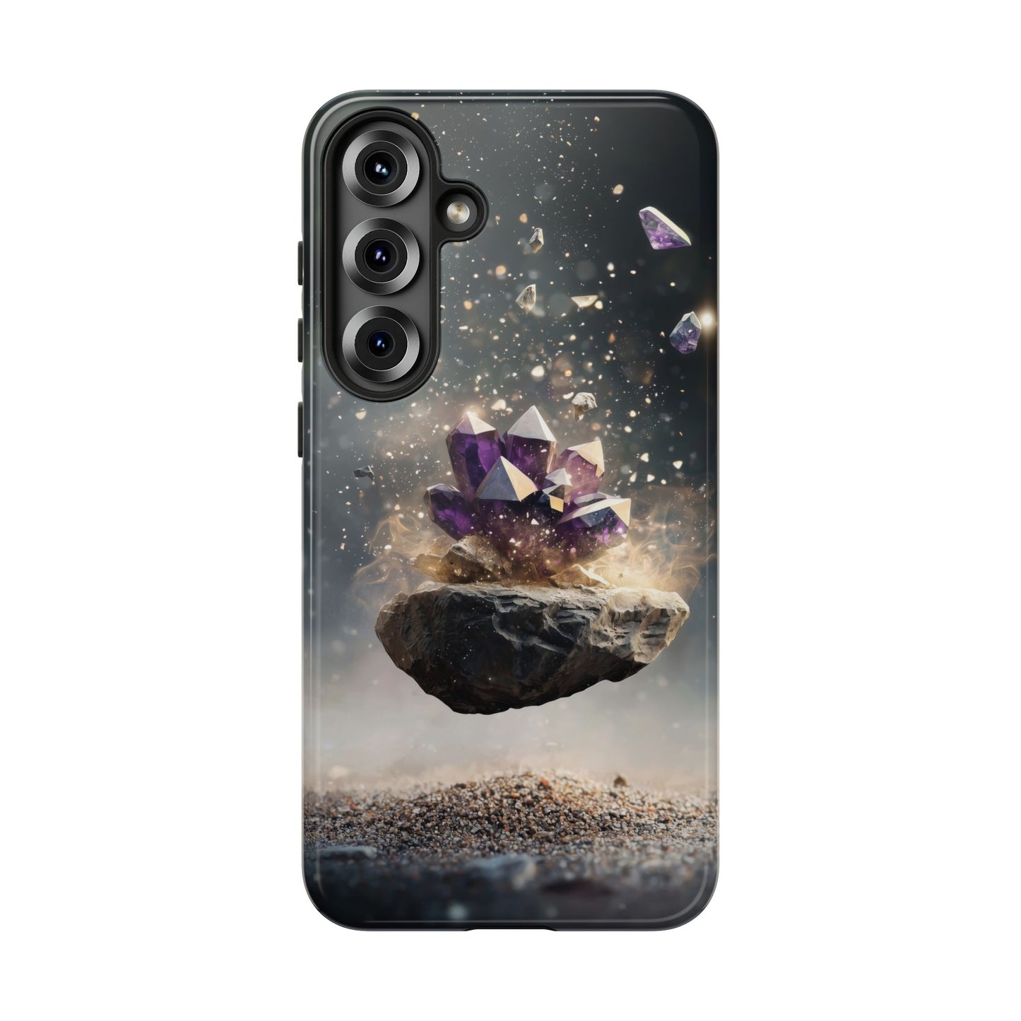 Mystic Amethyst Stones Phone Case for iPhone, Samsung & Google Pixel