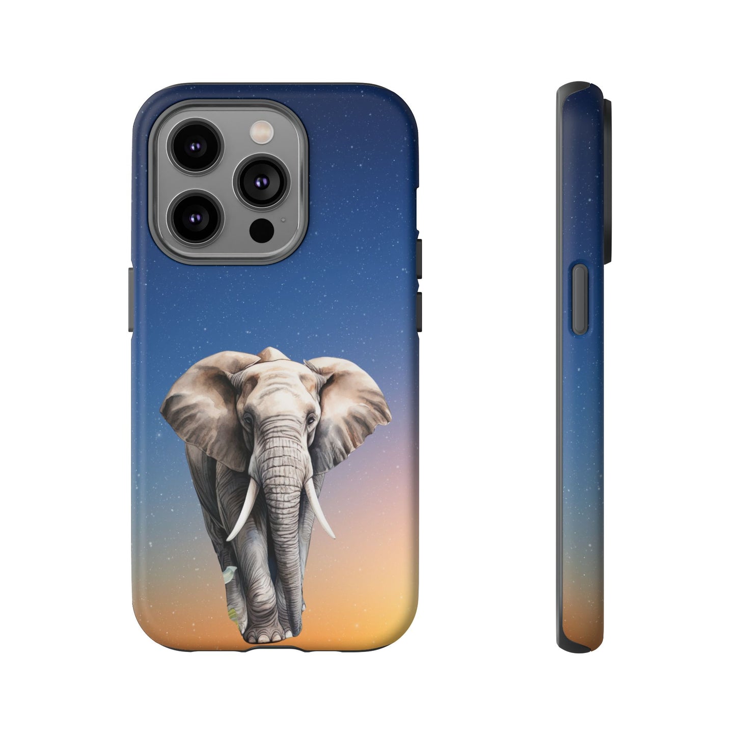 Celestial Elephant Mobile Cover – Dreamy Night Sky Aesthetic