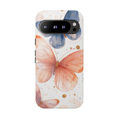 Flutter Bloom" – Watercolor Butterfly Phone Case for iPhone, google Pixel & Samsung