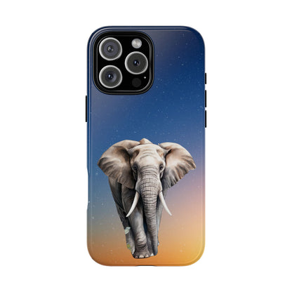 Celestial Elephant Mobile Cover – Dreamy Night Sky Aesthetic