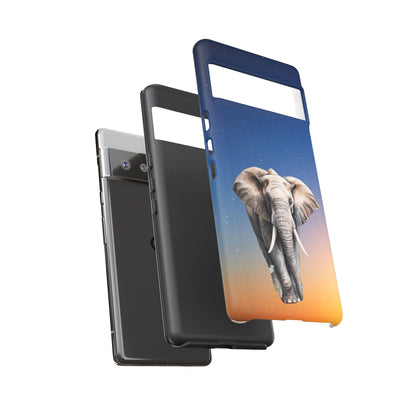 Celestial Elephant Mobile Cover – Dreamy Night Sky Aesthetic