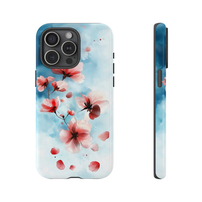 Petal Whispers Watercolor Phone Case for iPhone, google Pixel & Samsung
