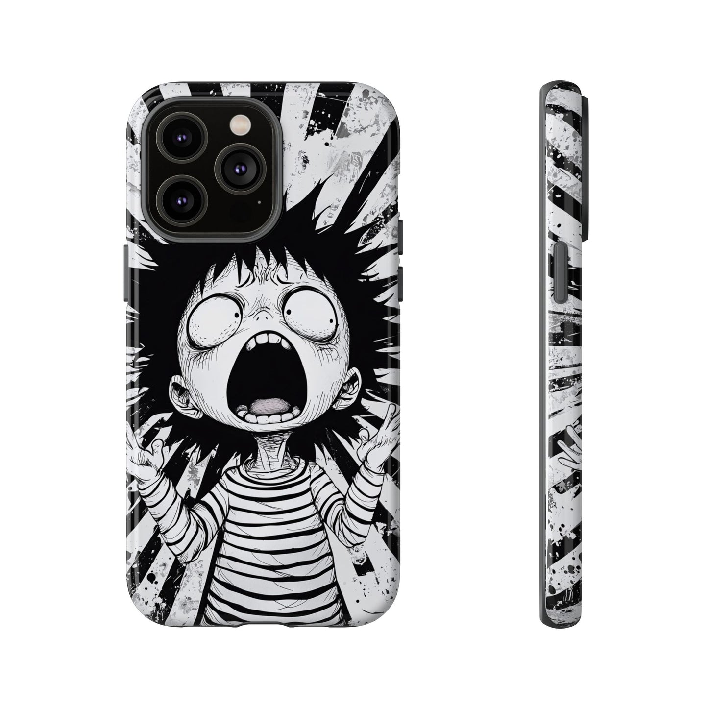 Maximum Panic Mode | Scream Kid Art  Phone Case for iPhone, Samsung & Pixel