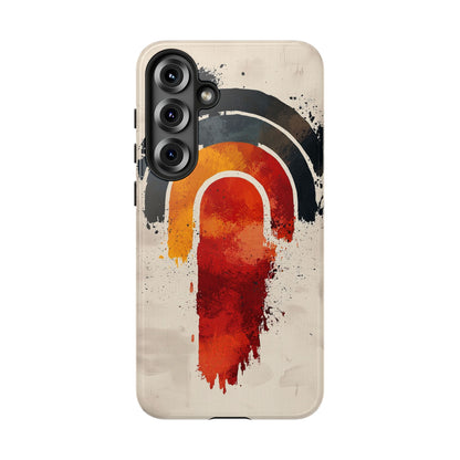 Boho Retro Splash Rainbow Phone Case for iPhone, Pixel & Samsung