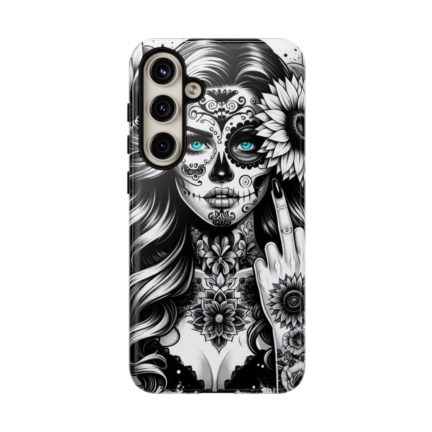 La Rebel – Day of the Dead Gothic Attitude Mobile Cover
