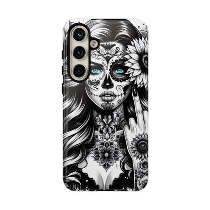La Rebel – Day of the Dead Gothic Attitude Mobile Cover