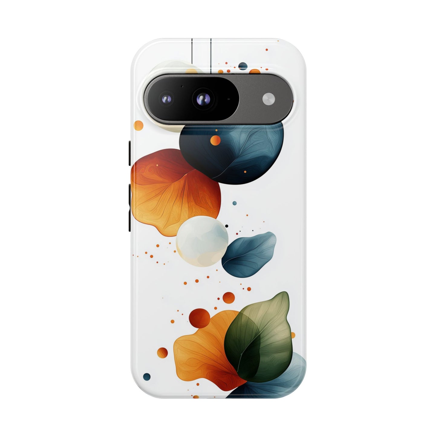Orbital Bloom – Abstract Nature-Inspired Phone Case for iPhone, Google Pixel, Samsung