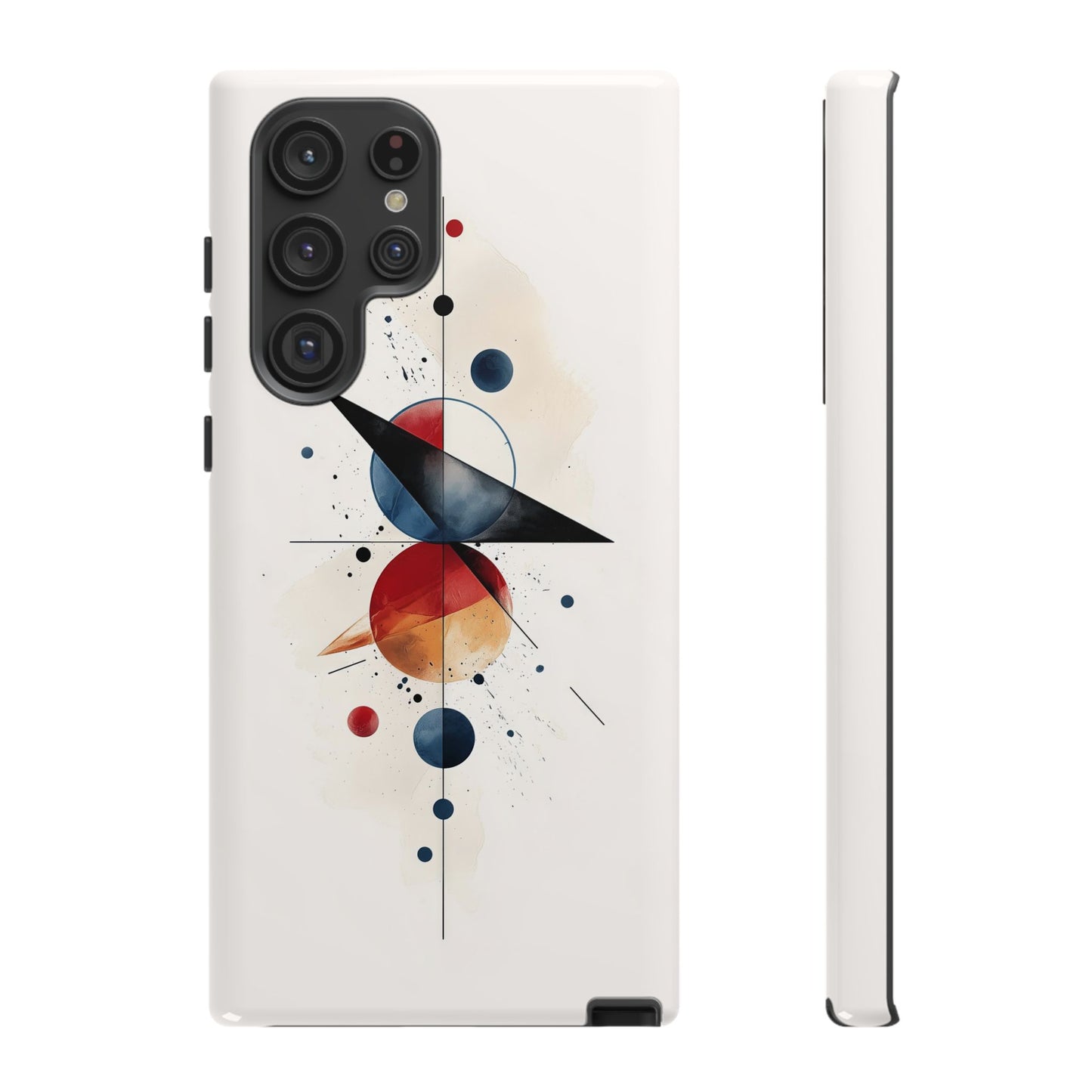 Orbital Drift – Abstract Space Geometry Phone Case for iPhone, Samsung & Pixel
