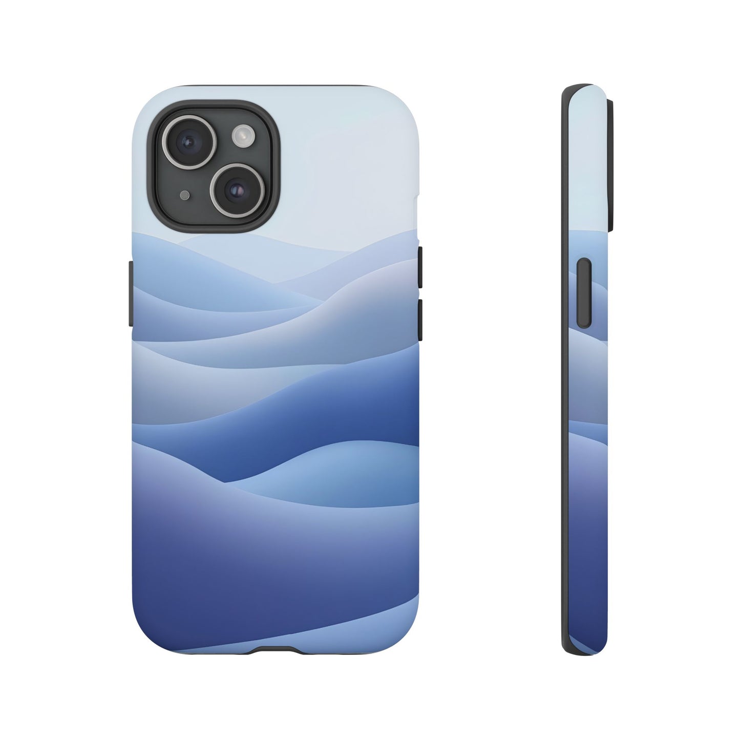 Intricate Abstract Wavy Landscape phone case