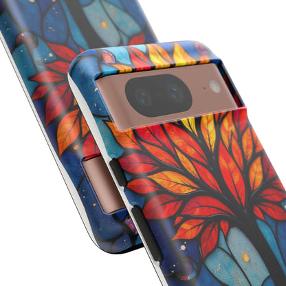 Stained Glass Tree: A Burst of Vibrant Elegance
