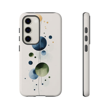 Orbit Bloom – Abstract Bubble Art Phone Case for iPhone, Samsung & Pixel