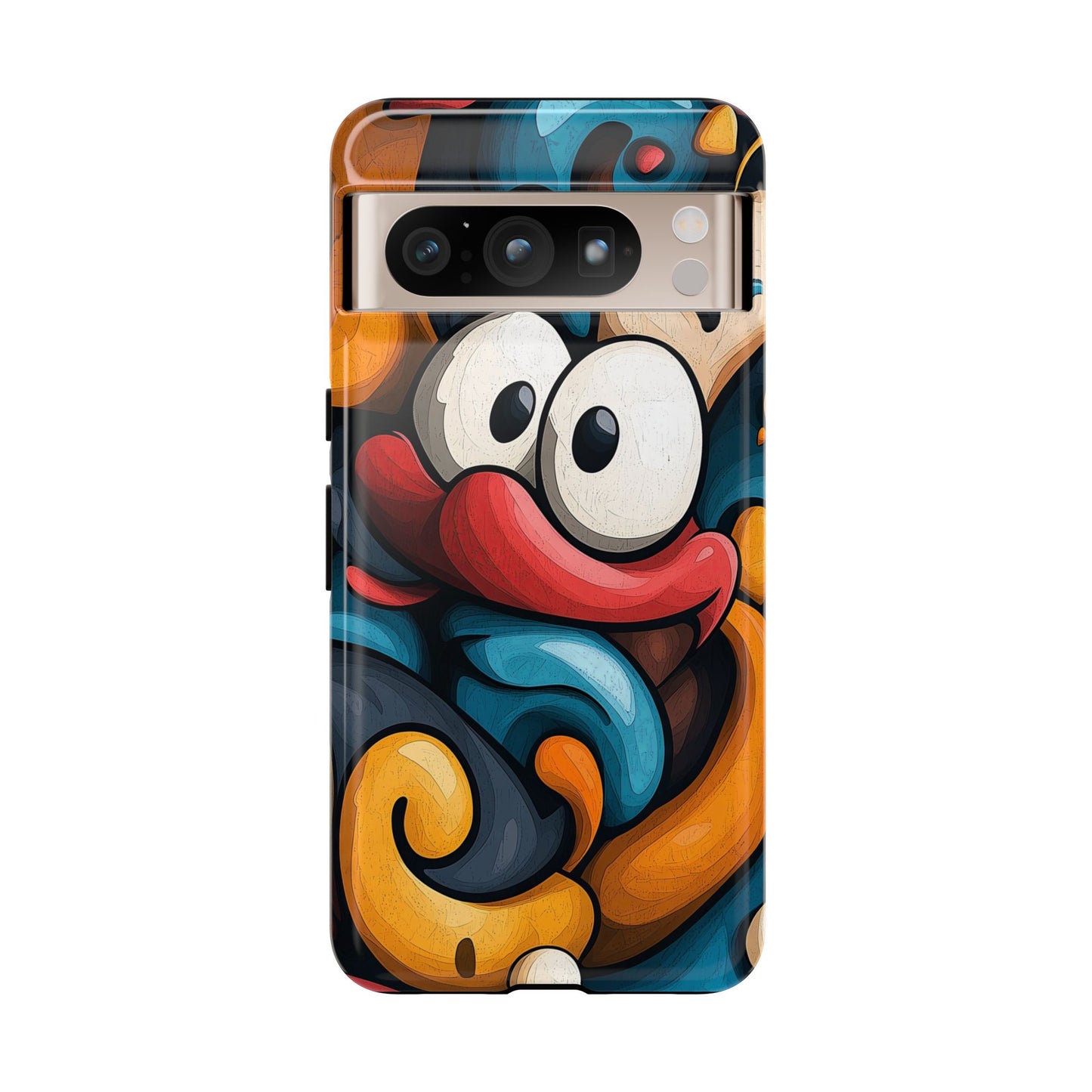 Funky Eyes – Playful Pop Abstract Phone Case for iPhone, Samsung & Pixel