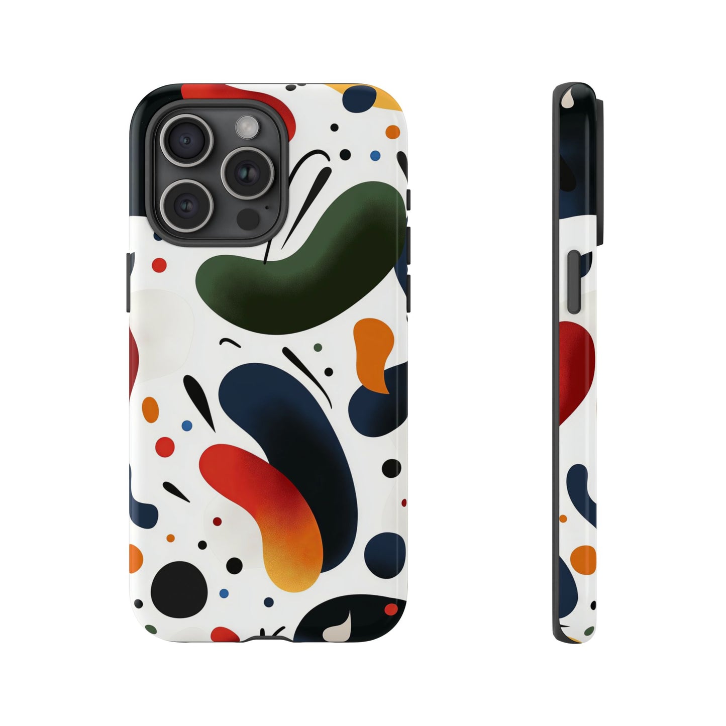 Playful Pop Flow – Abstract Color Splash Case for iPhone, Google Pixel & Samsung