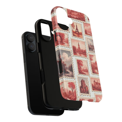 Vintage Postcard Stamps Phone Case