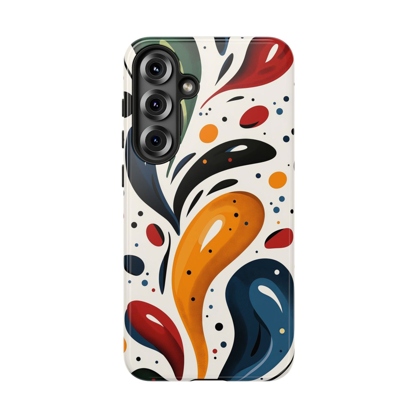 Fluid Pop Abstract Phone Case – Space-Inspired Art for iPhone, Samsung & Pixel