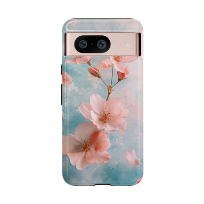 Sakura Sky Watercolor Phone Case for iPhone, google Pixel & Samsung