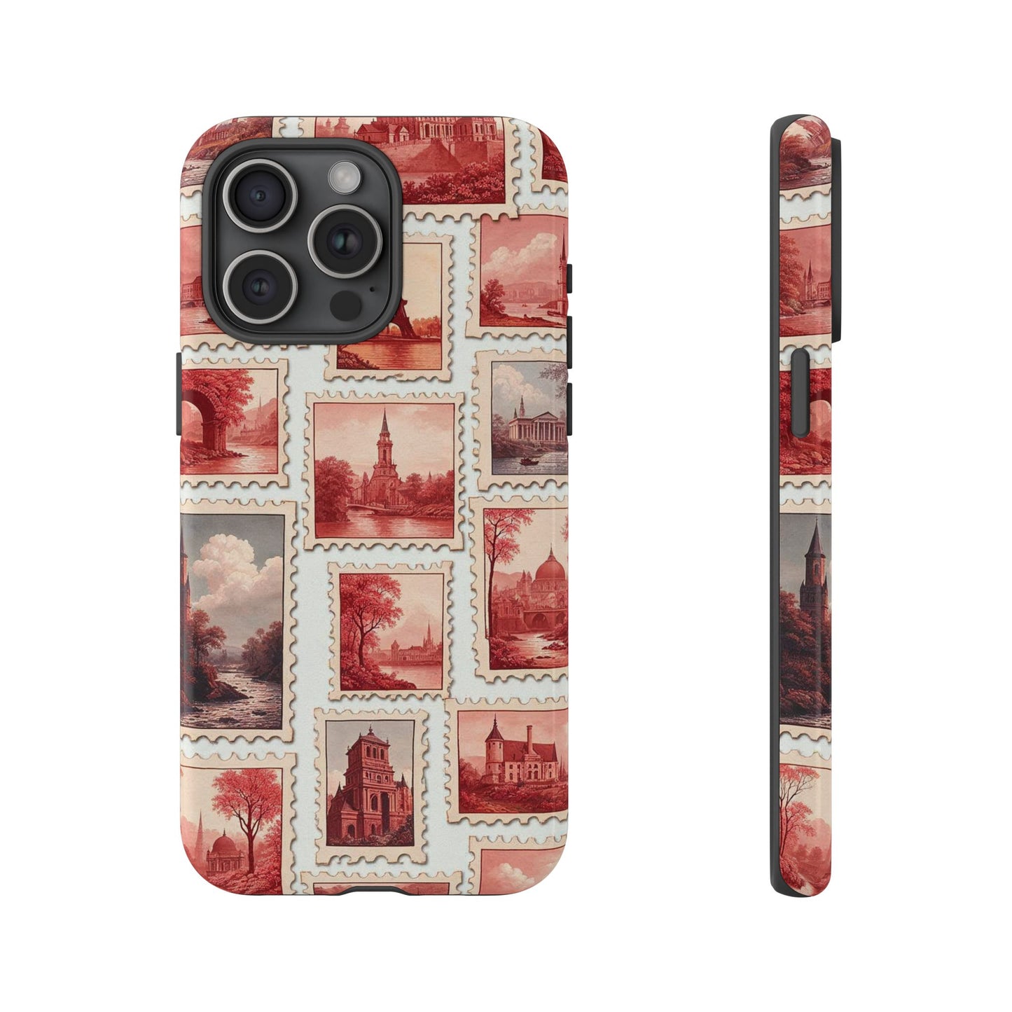 Vintage Postcard Stamps Phone Case