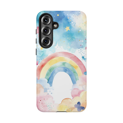 Mystic Splash Rainbow Watercolor Phone Case for iPhone, google Pixel & Samsung