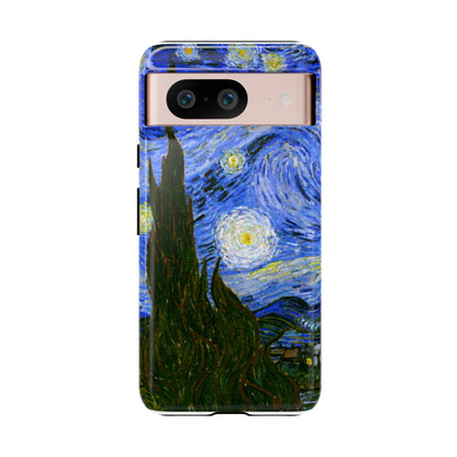 Starry Night Phone Case - Van Gogh Art for iPhone, Samsung & Pixel | Aesthetic, Shockproof & Slim Fit Cover