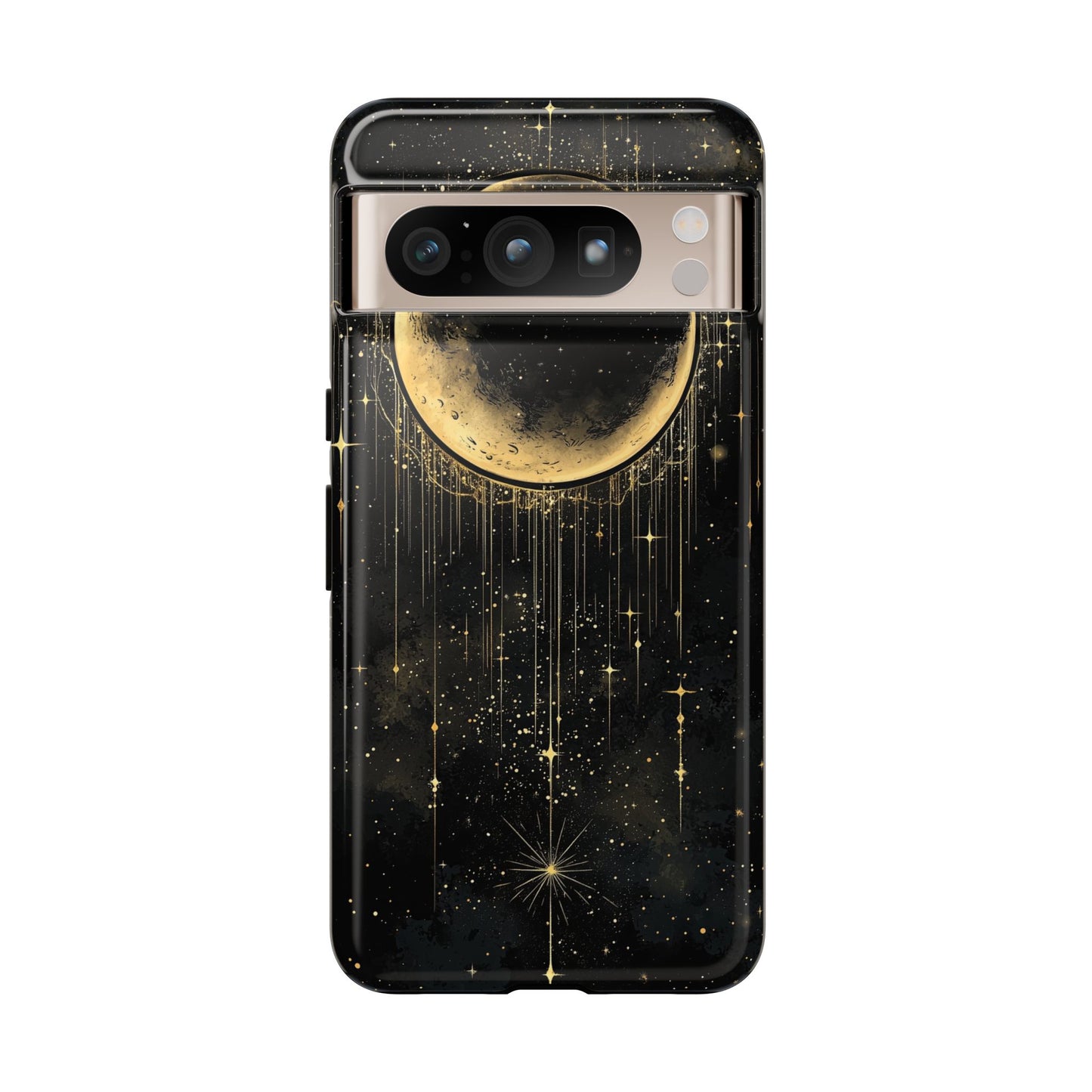 Celestial Glow Boho Moon Phone Case for iPhone, Pixel & Samsung
