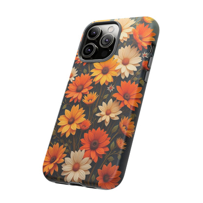 Boho Vibrant Floral Tapestry Case Design, Iphone Case