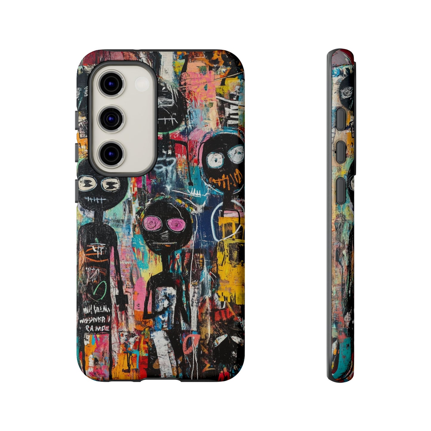 Basquiat Phone Case – Graffiti iPhone Cover - iPhone, Samsung & Google Pixel Cover - Artistic Painting Case,  Art Lover Gift