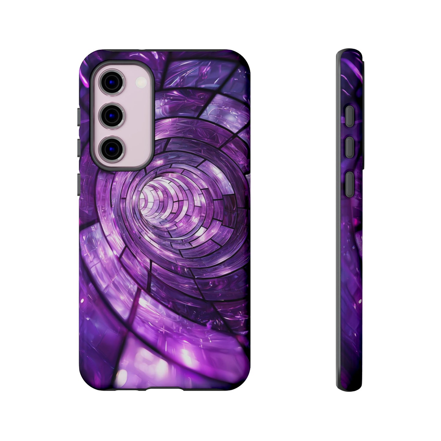 Hypnotic Spiral Optical Illusion Phone Case for iPhone, Samsung & Pixel