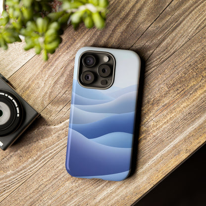 Intricate Abstract Wavy Landscape phone case