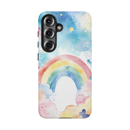 Mystic Splash Rainbow Watercolor Phone Case for iPhone, google Pixel & Samsung