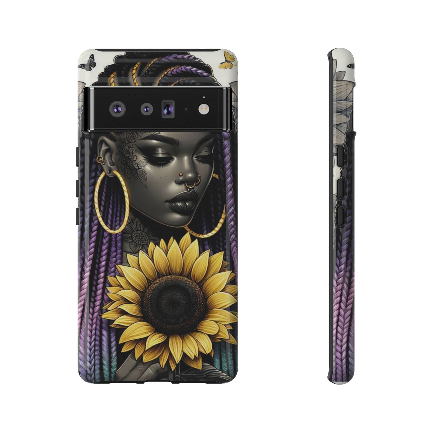 Sunflower Soul Art Mobile Case